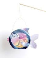 Metalen blauwe knutselset voor onderwater dromenlampen.