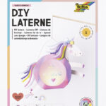 Regenboog knutselset lantaarns, iriserende roze.