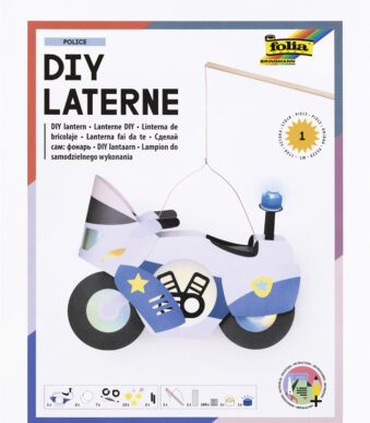 folia Lantaarn Knutselset POLITIE