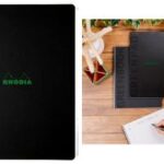 RHODIA Collegeblok GREENBOOK, A4+, gelinieerd, zwart