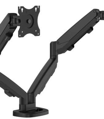 Fellowes Eppa dubbele monitorarm, zwart