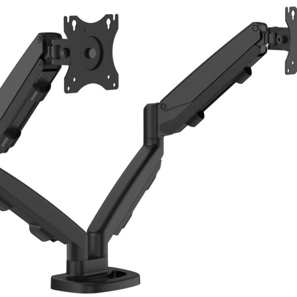 Fellowes Eppa dubbele monitorarm, zwart