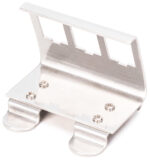 DIGITUS DIN-rail adapter voor 3x Keystone module, roestvrij staal