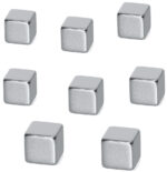 Sigel Neodymium kubusmagneet, 10 x 10 x 10 mm, vernikkeld
