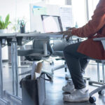 Sigel Vilten Businesstas Desk Sharing Bag Classic M, grijs