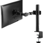 LogiLink Monitorarm, armlengte: 380 mm, zwart