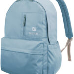 BESTLIFE Laptop Rugzak COL RAINBOW, lichtblauw