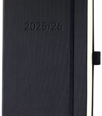 Sigel Agenda Conceptum 2025/2026, A5, zwart