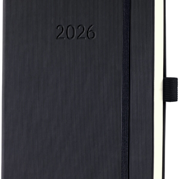 Sigel Conceptum agenda 2026, zwart, circa A5-formaat
