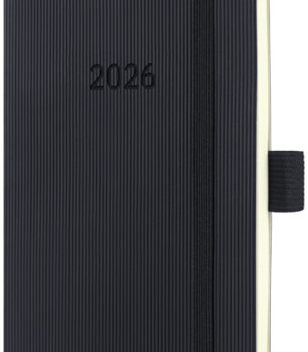 Sigel Zakagenda Conceptum 2026, ca. A6-formaat, zwart
