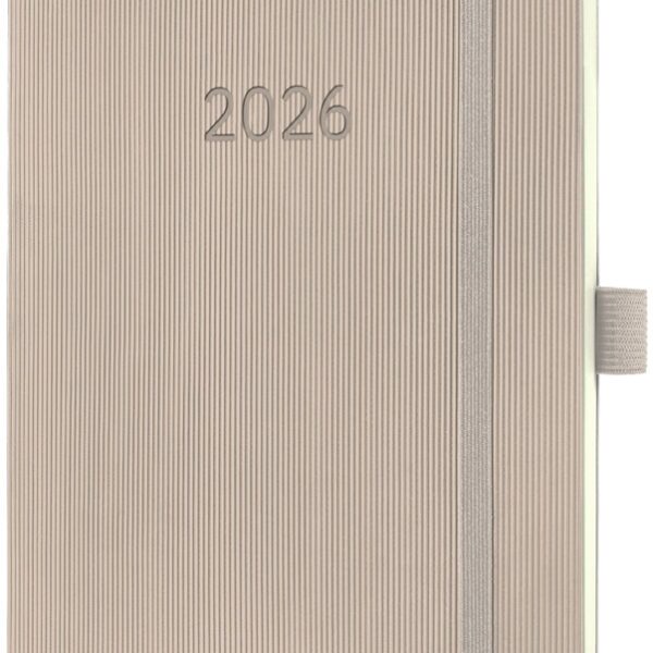Sigel Conceptum agenda 2026, A5 formaat, taupe