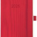 Sigel Conceptum agenda 2026, ca. A5, rood
