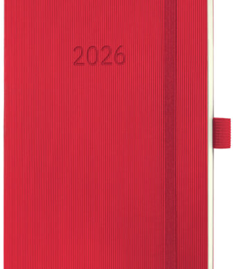 Sigel Conceptum agenda 2026, ca. A5, rood