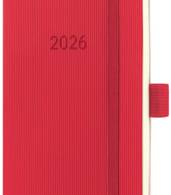 Sigel Zakagenda Conceptum 2026, ca. A6, rood