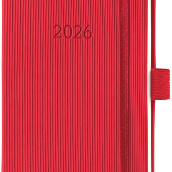 Sigel Zakagenda Conceptum 2026, ca. A6, rood