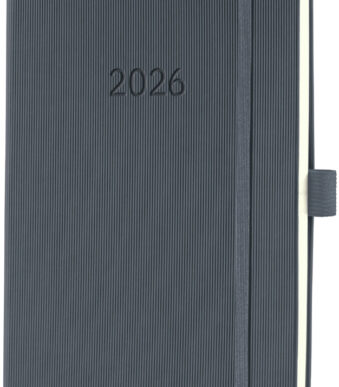 Sigel Conceptum agenda 2026, ca. A5, grijs