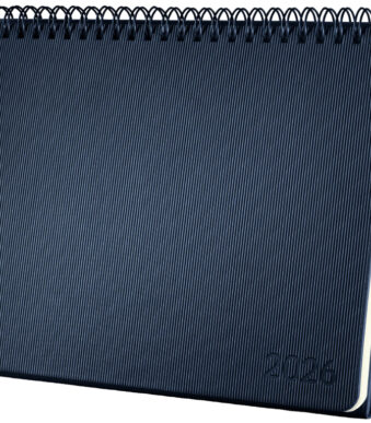 Sigel bureaukalender Conceptum 2026, ca. A5 liggend formaat, blauw