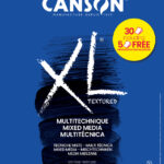 CANSON studieblok XL MIXED MEDIA Textured actie, DIN A3