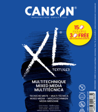 CANSON studieblok XL MIXED MEDIA Textured actie, DIN A5