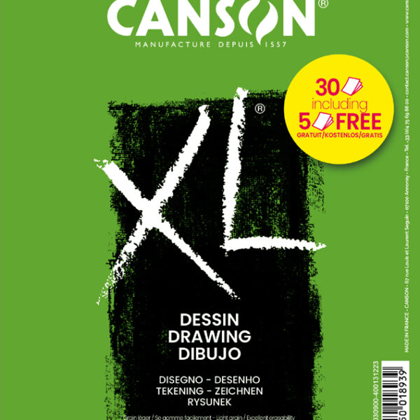 CANSON schets- en studieblok XL tekenen actie, DIN A5