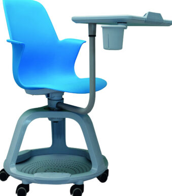 Bi-Office Active 360+R Seminarstoel, lichtblauw