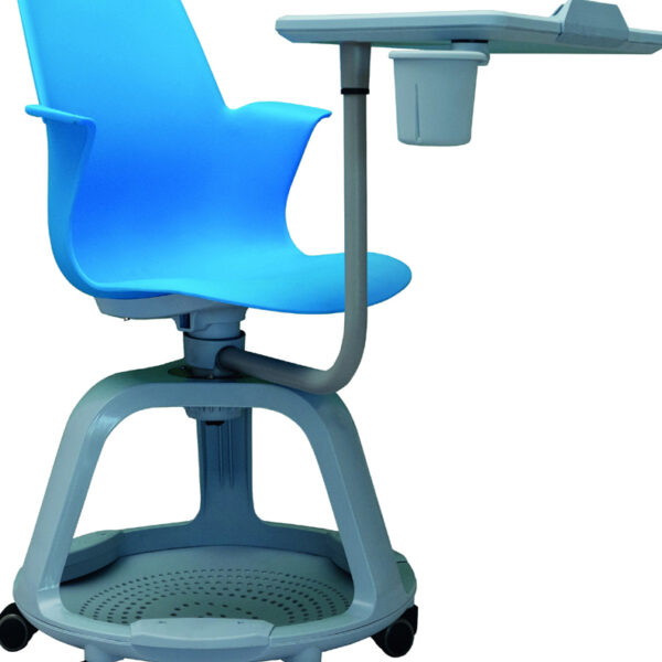 Bi-Office Active 360+R Seminarstoel, lichtblauw