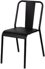 PAPERFLOW Buitenstoelen ARTY, set van 2, zwart