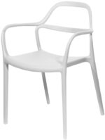 PAPERFLOW Buitenstoel NOVA, set van 2, wit