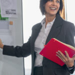 Schrift Conceptum, A4-formaat, geruit, beige