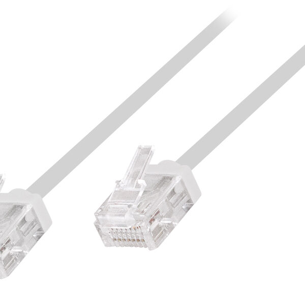 LogiLink Slim High-Flex netwerkkabel, Cat. 6A, U/UTP, 0,15 m