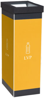 PAPERFLOW Inzamelbox voor lichte verpakkingen, zwart