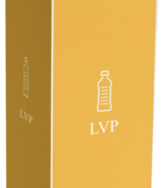 PAPERFLOW Afvalscheidingsbak voor lichte verpakkingen, wit