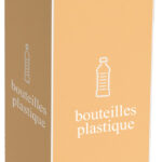 PAPERFLOW Afvalverzamelaar voor flessen, wit