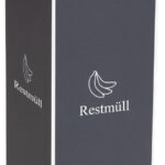 PAPERFLOW Afvalverzamelbak voor restafval, zwart, 60 liter