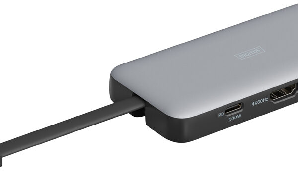 DIGITUS Reis Dockingstation, USB-C, 7-Poorts