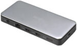 DIGITUS Docking Station, USB-C, 11-poorts, grijs/zwart