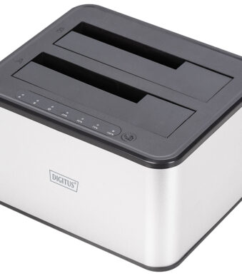 DIGITUS USB 3.0 Dubbele SATA HDD Dockingstation 2,5"/3,5