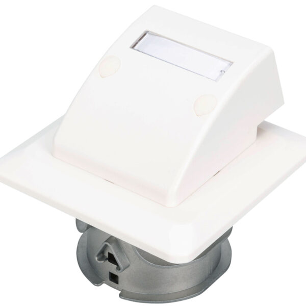 DIGITUS FTTH glasvezel inbouw wandcontactdoos, wit