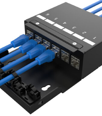 DIGITUS consolidatiepunt-behuizing, 6-poorts, zwart