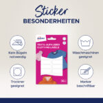 AVERY Textiel-etiketten, 13 x 45 mm, wit