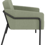 PAPERFLOW Bezoekersstoel MEDSO KLASSIK L, stof, groen