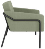 PAPERFLOW Bezoekersstoel MEDSO KLASSIK L, stof, groen