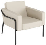 PAPERFLOW Bezoekersstoel MEDSO KLASSIK L, kunstleer