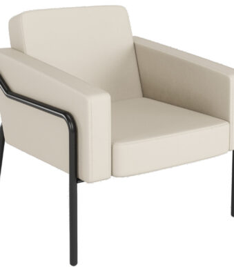 PAPERFLOW Bezoekersstoel MEDSO KLASSIK L, kunstleer