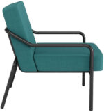 PAPERFLOW Bezoekersstoel MEDSO KLASSIK M, stof, blauw