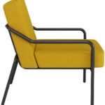 PAPERFLOW Klassieke stoel MEDSO voor buiten, geel