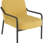 PAPERFLOW Bezoekersstoel MEDSO ROND M, stof, geel