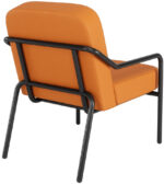 PAPERFLOW Bezoekersstoel MEDSO ROND M, kunstleder, oranje
