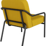 PAPERFLOW Ronde buitenstoel MEDSO M, geel