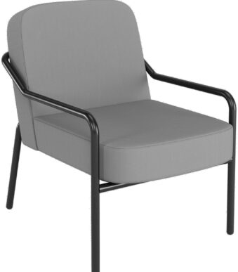 PAPERFLOW Buiten bezoekersstoel MEDSO ROND M, grijs